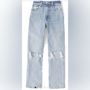 Abercrombie 90's Straight Ultra High Rise Jeans